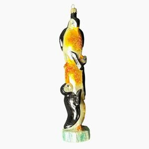 Christopher Radko Arctic Antics Penguin Christmas Ornament 9.5"-A Showstopper!